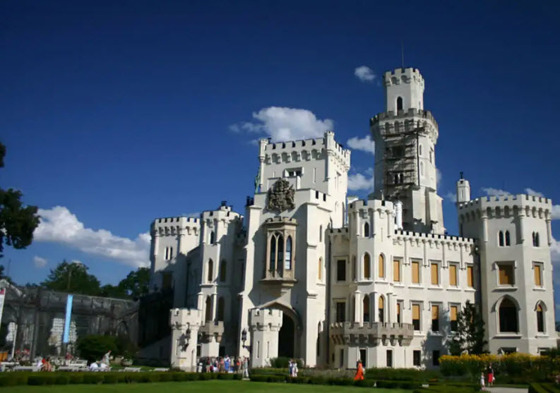 Castle Ruins Trmačov, Hluboké Dvory, Czech Republic (Czechia)